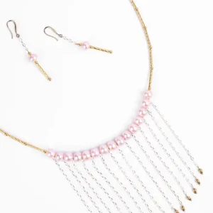 Pearl Necklace Set